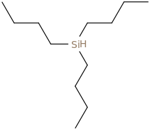 Tributylsilane molecular structure