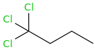 TrichloroButane molecular structure