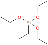 Triethoxy(ethyl)silane molecular structure