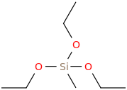 Triethoxy(methyl)silane molecular structure
