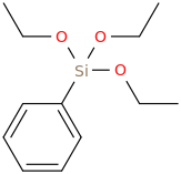 Triethoxy(phenyl)silane molecular structure