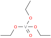 Triethoxyoxovanadium molecular structure