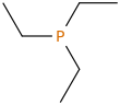 Triethylphosphine molecular structure