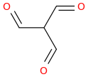 Triformylmethane molecular structure