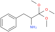 Trimethoxyamphetamine molecular structure