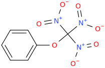 Trinitroanisole molecular structure