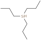 Tripropylsilane molecular structure