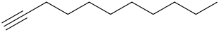 Undec-1-yne molecular structure