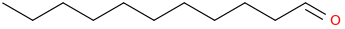 Undecanal molecular structure