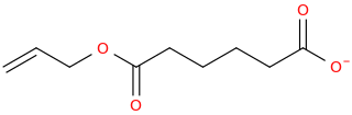 VINYLMETHYLADIPATE molecular structure
