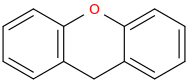 Xanthene molecular structure