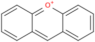Xanthylium molecular structure