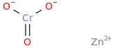 ZINC CHROMITE molecular structure