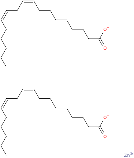 ZINC LINOLEATE molecular structure