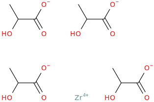 ZIRCONIUM LACTATE molecular structure