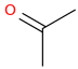 aceton molecular structure