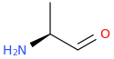 alaninal molecular structure
