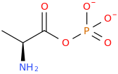 alanylphosphate molecular structure