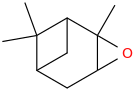 alpha-Pinene oxide molecular structure
