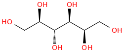 altritol molecular structure