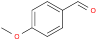 anisaldehyde molecular structure