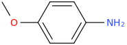 anisidine molecular structure