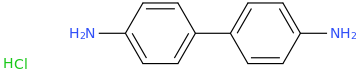 benzidine hydrochloride molecular structure