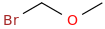 bromo(methoxy)methane molecular structure