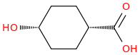 cis-4-Hydroxycyclohexanecarboxylic Acid molecular structure
