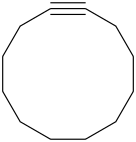 cyclododecyne molecular structure