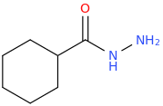 cyclohexanecarbohydrazide molecular structure