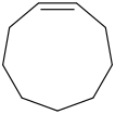 cyclononene molecular structure
