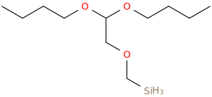 dibutoxyethoxymethylsilane molecular structure