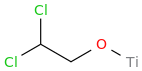 dichloroethoxytitanium molecular structure