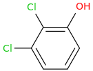 dichlorophenol molecular structure