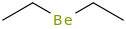 diethylberyllium molecular structure