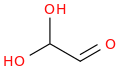 dihydroxyacetaldehyde molecular structure