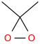 dimethyldioxirane molecular structure