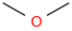 dimethylether molecular structure