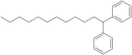 diphenyldodecane molecular structure