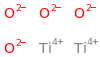dititanium oxide molecular structure
