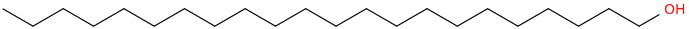 docosanol molecular structure