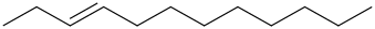 dodec-3-ene molecular structure