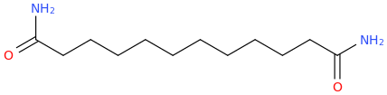 dodecanediamide molecular structure