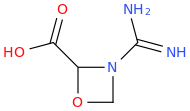 epoxycreatine molecular structure