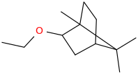 ethoxybornane molecular structure