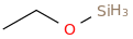 ethoxysilane molecular structure