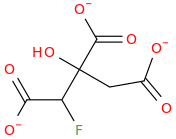 fluorocitrate molecular structure