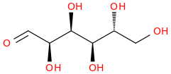 glucose molecular structure