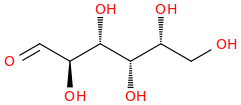 gulose molecular structure